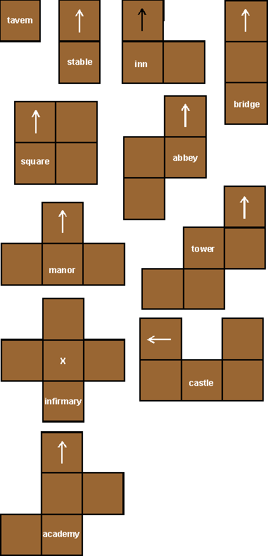 Cathedral Game online play notation